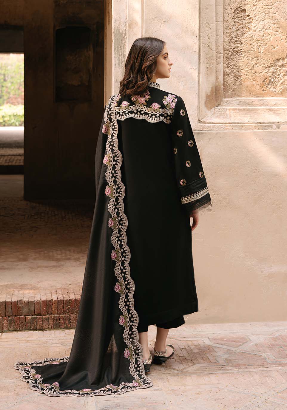 3 Piece Embroidery Lawn Suit - Unstitched