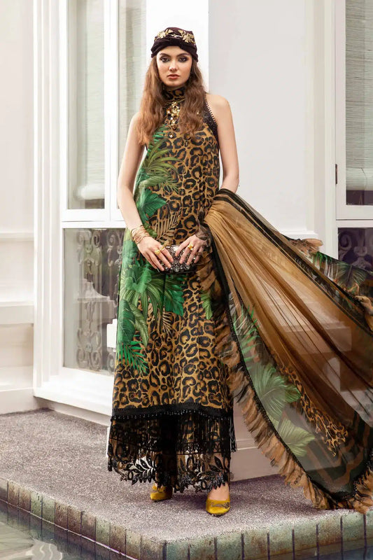 Digital Printed 3 Piece Swiss Lawn With Organza Dupatta Collection