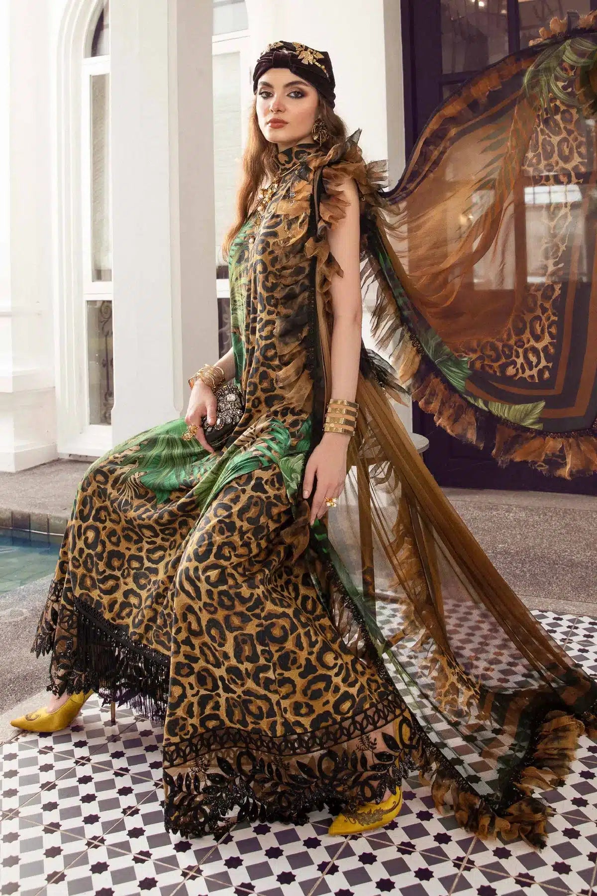 Digital Printed 3 Piece Swiss Lawn With Organza Dupatta Collection