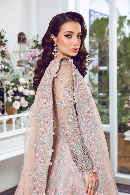 Queen Pink Lehnga heavy Embroidered body  with Adda work